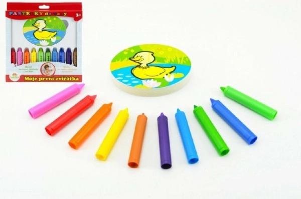 Crayons de bain - Mes premiers animaux 10 pièces