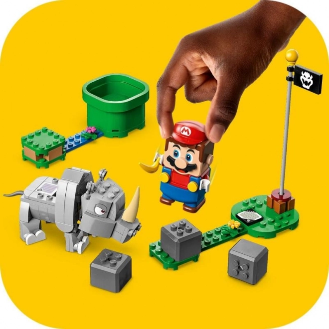 Rhinocéros Rambi - Ensemble d'extension LEGO Super Mario