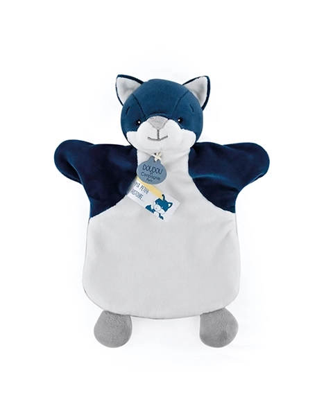 Doudou peluche loup 25 cm