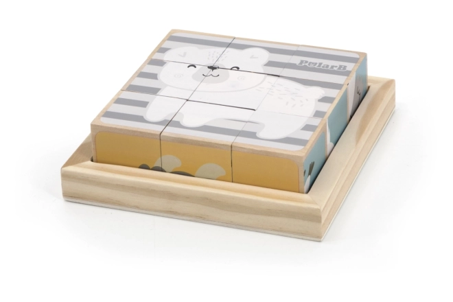 Blocs en bois 9 pcs