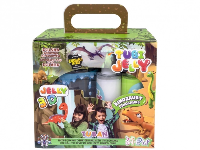 Tuban kit de gelée dinosaures petit aquarium