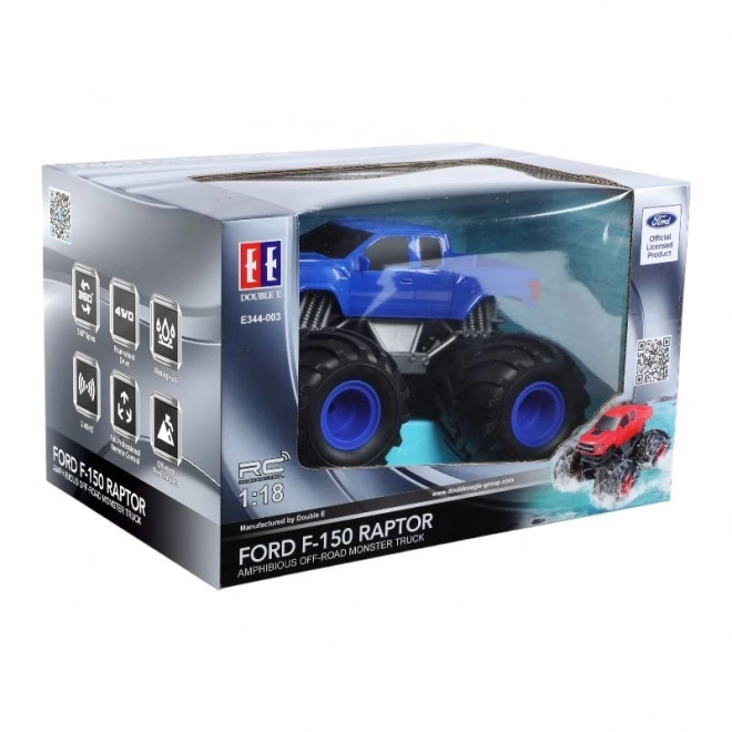 Voiture télécommandée Double Eagle (bleu) Ford (Amphibie) E344-003