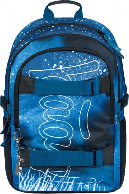 BAAGL Sac à dos scolaire Skate Steel