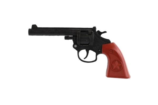 Revolver en plastique pour enfants à capsule, 8 coups