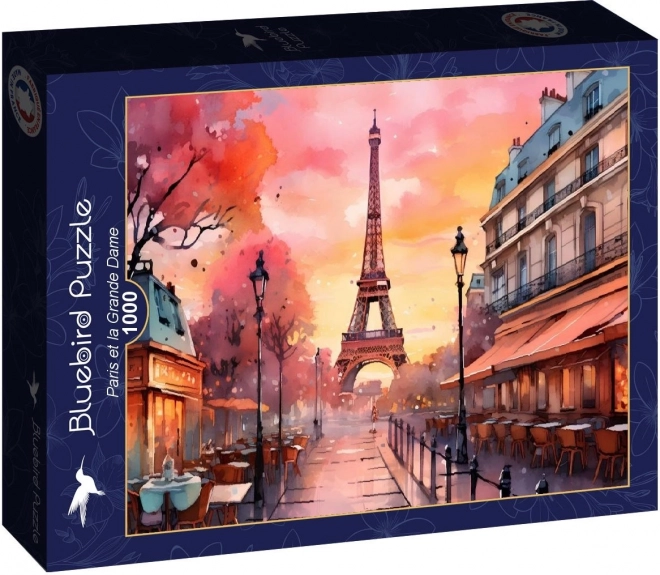 Puzzle Paris et la Grande Dame 1000 pièces