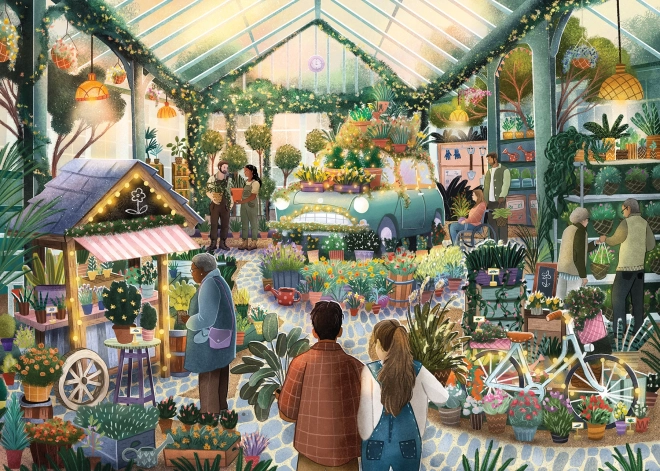 Puzzle Centre de jardinage 1000 pièces