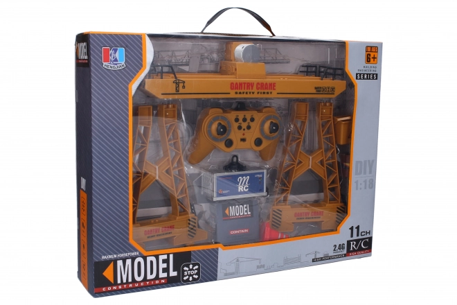 Grue portique RC télécommandée 33x17x27 cm