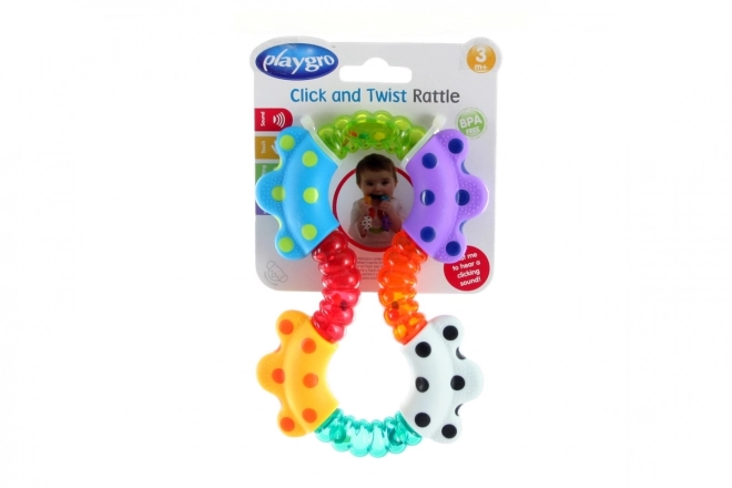 Playgro - Anneau de dentition mobile, Chenille