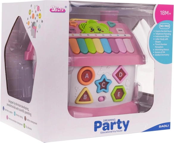 Maison éducative interactive pour enfants – Rose