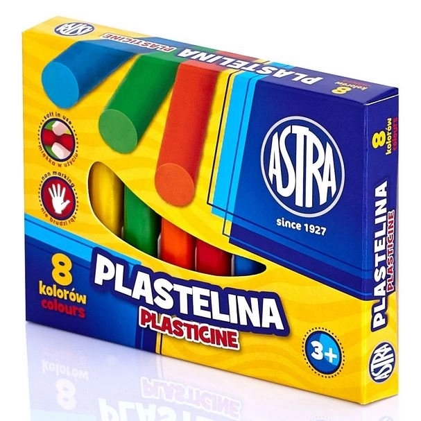 Pâte à modeler créative Astra 8x13g