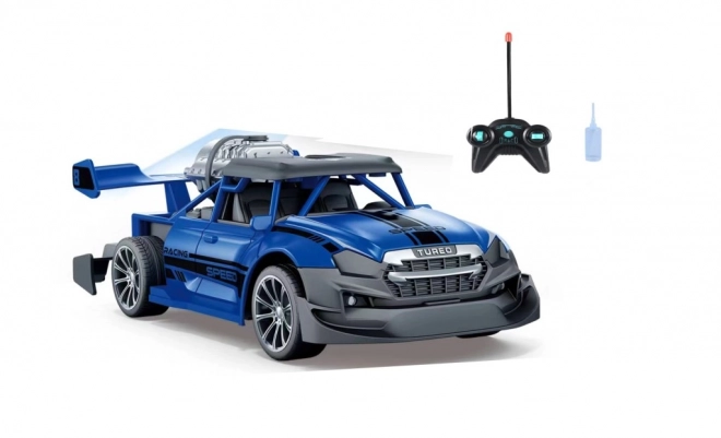 Voiture RC 1:20 avec effet fumée rouge