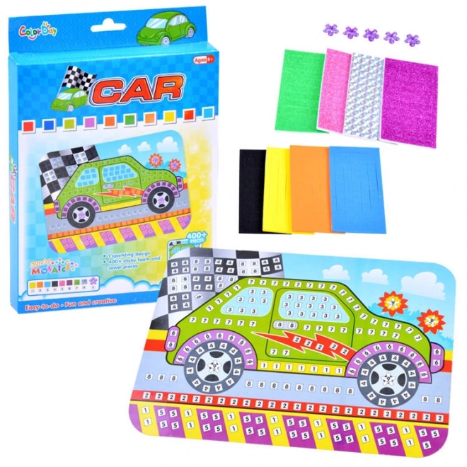 Autocollant en mousse créatif pour mosaïque auto ZA3275