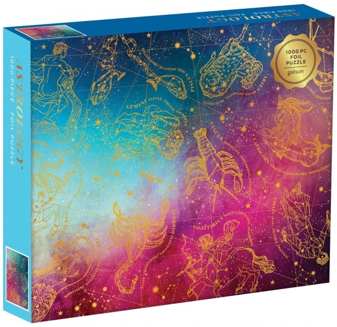 Galison puzzle Constellation du zodiaque 1000 pièces