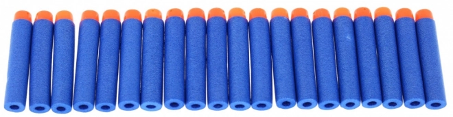 Fusil pour enfants argenté 6+ Blaze Storm 20 balles en mousse longues + viseur