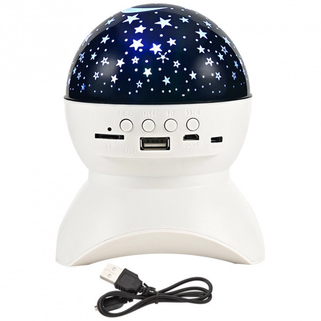 Projecteur LED nocturne avec haut-parleur et Bluetooth