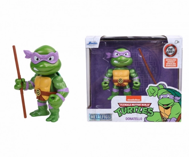 Figurine Donatello Tortues Ninja Guerrier 10 cm