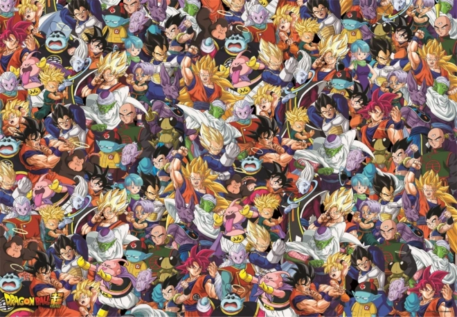 Puzzle 1000 pièces Compact Anime Dragon Ball