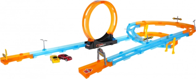 Circuit de course pour enfants avec 30 pièces