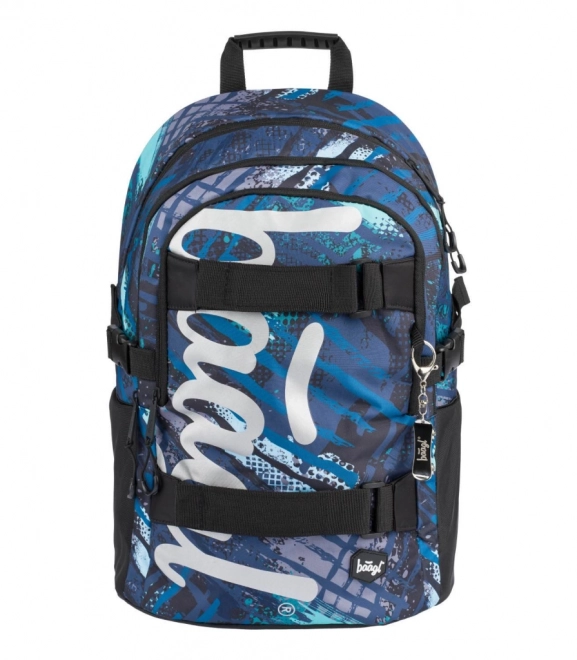 BAAGL Cartable scolaire Skate Struktury