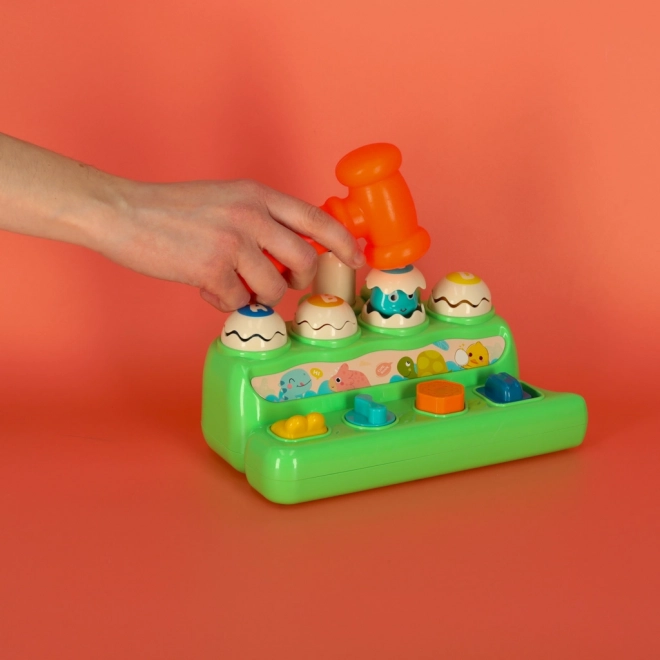Jeu interactif avec marteau Crocodile pour enfants 18m+