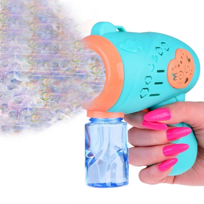 Pistolet à bulles coloré pour enfants