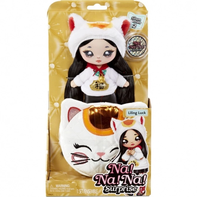 Poupée Na! Na! Na! Surprise Poupée et sac à main stylé 2 en 1 - Liling Luck