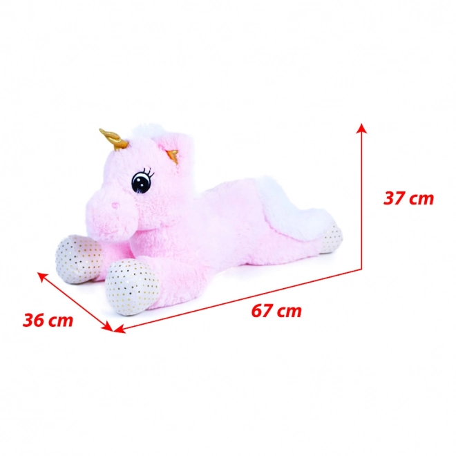 Rappa Grand peluche licorne Niko 70 cm