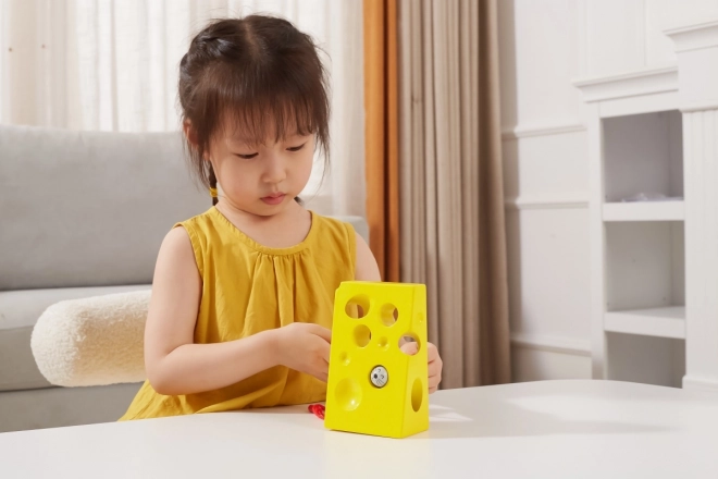 Labyrinthe superposé - fromage jaune pour souris