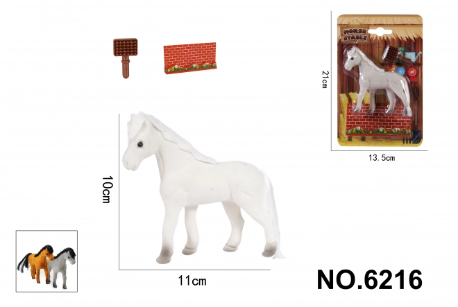Cheval de saut d'obstacles 11 cm