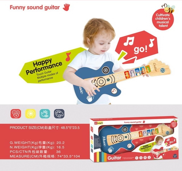 Guitare pour enfants avec fonction lumière
