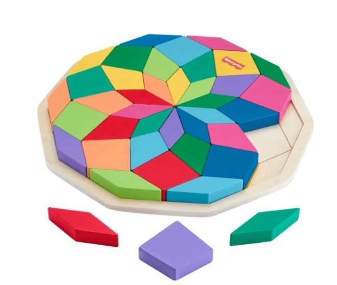Puzzle en bois Mandala Fisher-Price