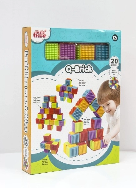 Blocs de construction Little Hero pour enfants à partir de 12 mois