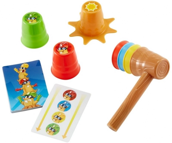 Jeu Mattel Whack a Mole (tape la taupe) 16x24 cm