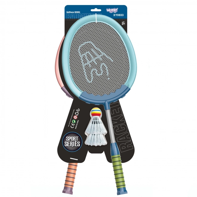 Set de raquettes et volants Woopie pour badminton