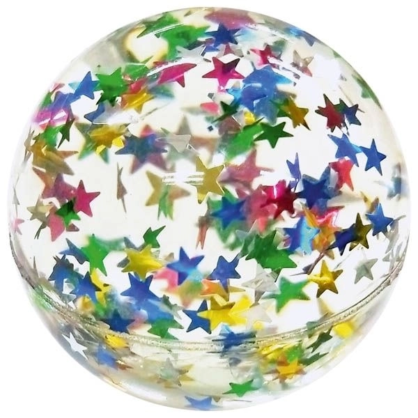 Balle rebondissante avec étoiles