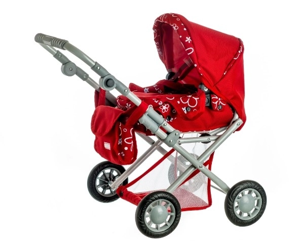 Poussette Magda combinaison triple 42x65x68cm pour poupées