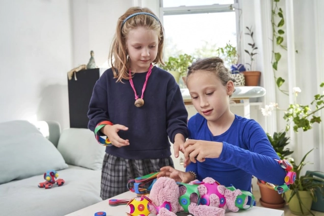 Cubes magnétiques Clixo Super Rainbow, 60 pièces