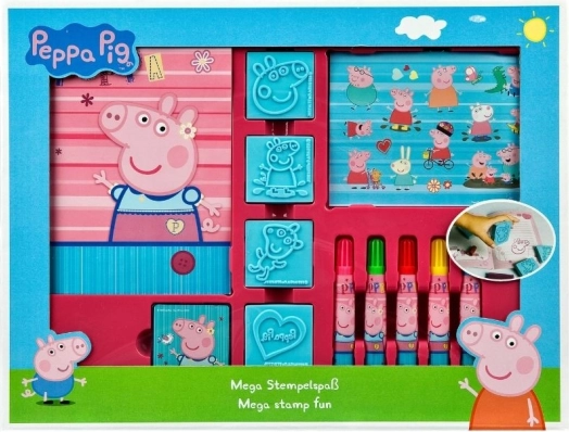 Grand ensemble de tampons 12 pcs Peppa Pig