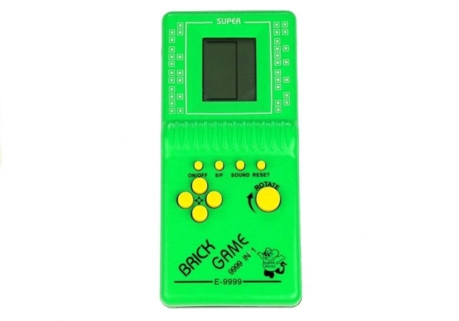 Jeu de poche électronique Tetris Vert