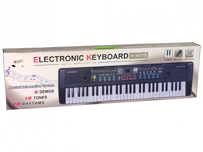 Clavier MQ-6112 Support de microphone pour partitions 61 touches