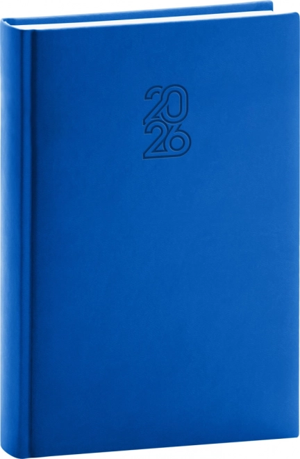 Agenda quotidien Bleu 2026