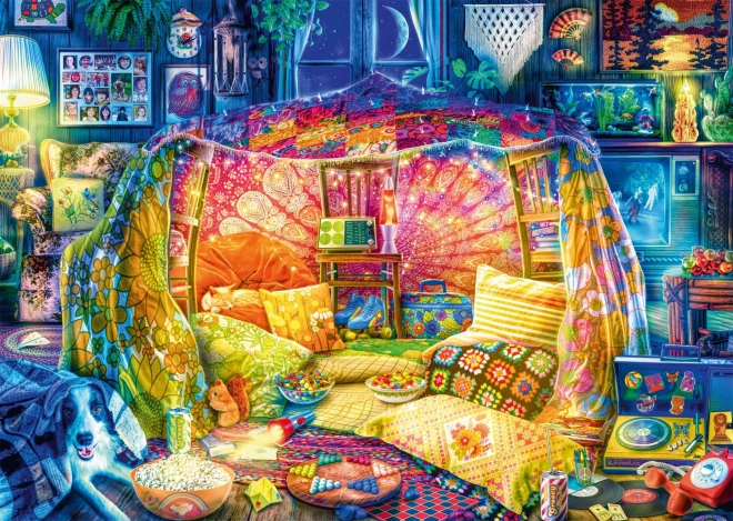 Puzzle refuge douillet 1000 pièces