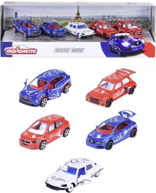 Set de petites voitures MAJORETTE French Touch, 5 pcs