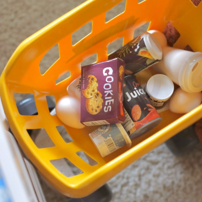 Supermarché avec chariot et accessoires Woopie