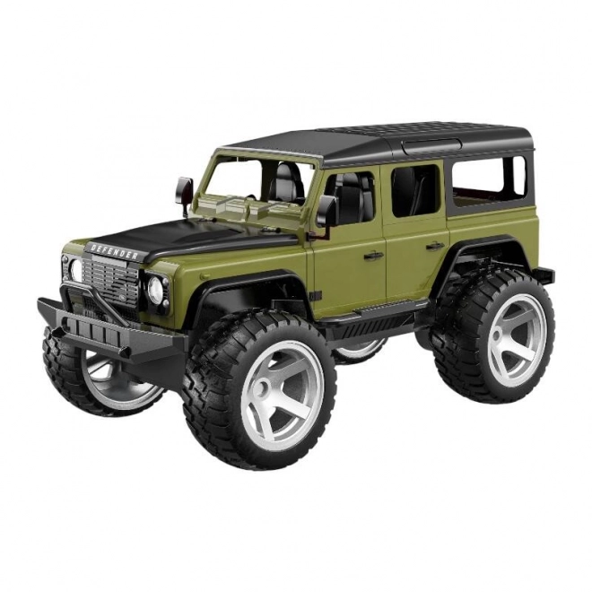 Voiture RC télécommandée 1:14 Double Eagle (vert foncé) Land Rover Defender E362-003