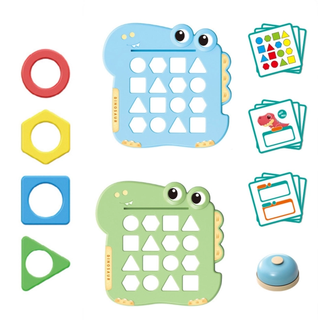 Woopie Montessori puzzle dinosaure - Jeu d'adresse