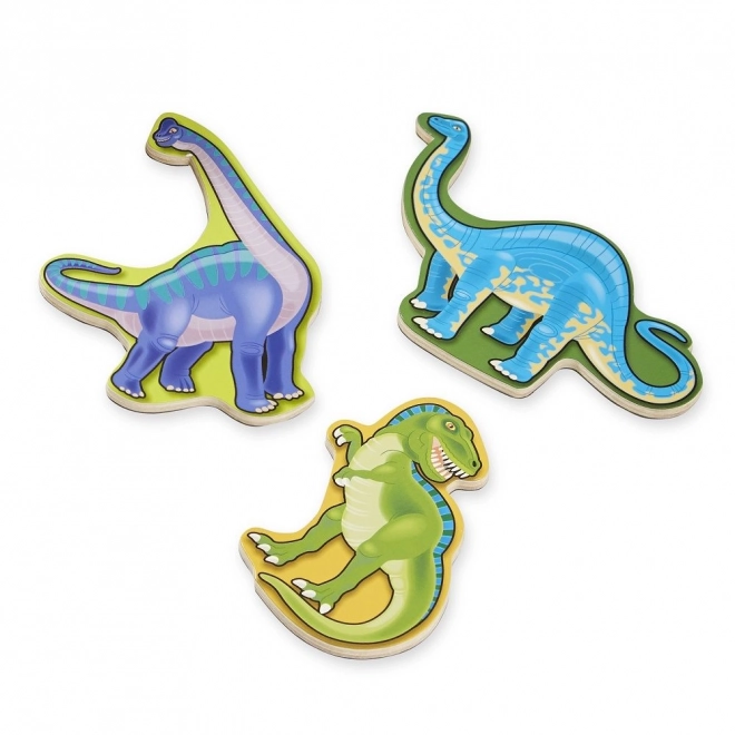 Aimants avec dinosaures – 20 pcs