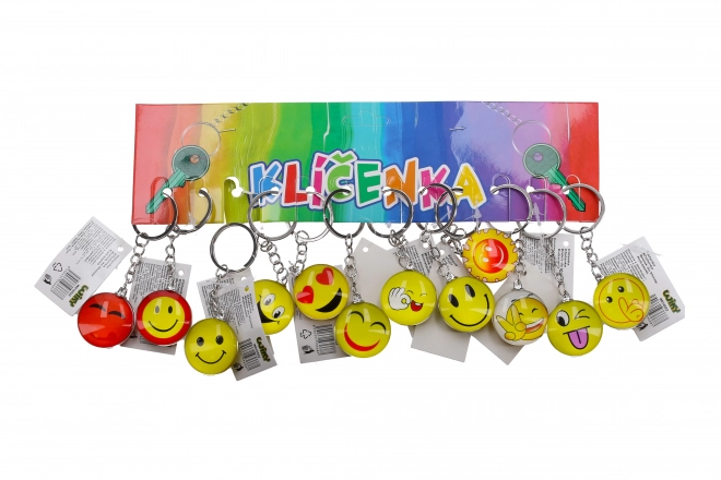 Porte-clés Smiley
