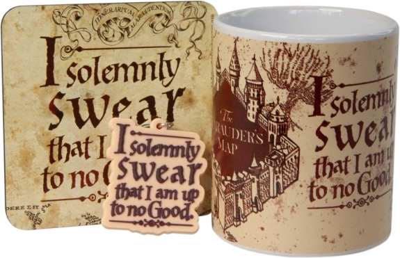 Coffret cadeau Harry Potter - Carte du Maraudeur