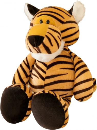Peluche Tigrou orange à rayures 23 cm